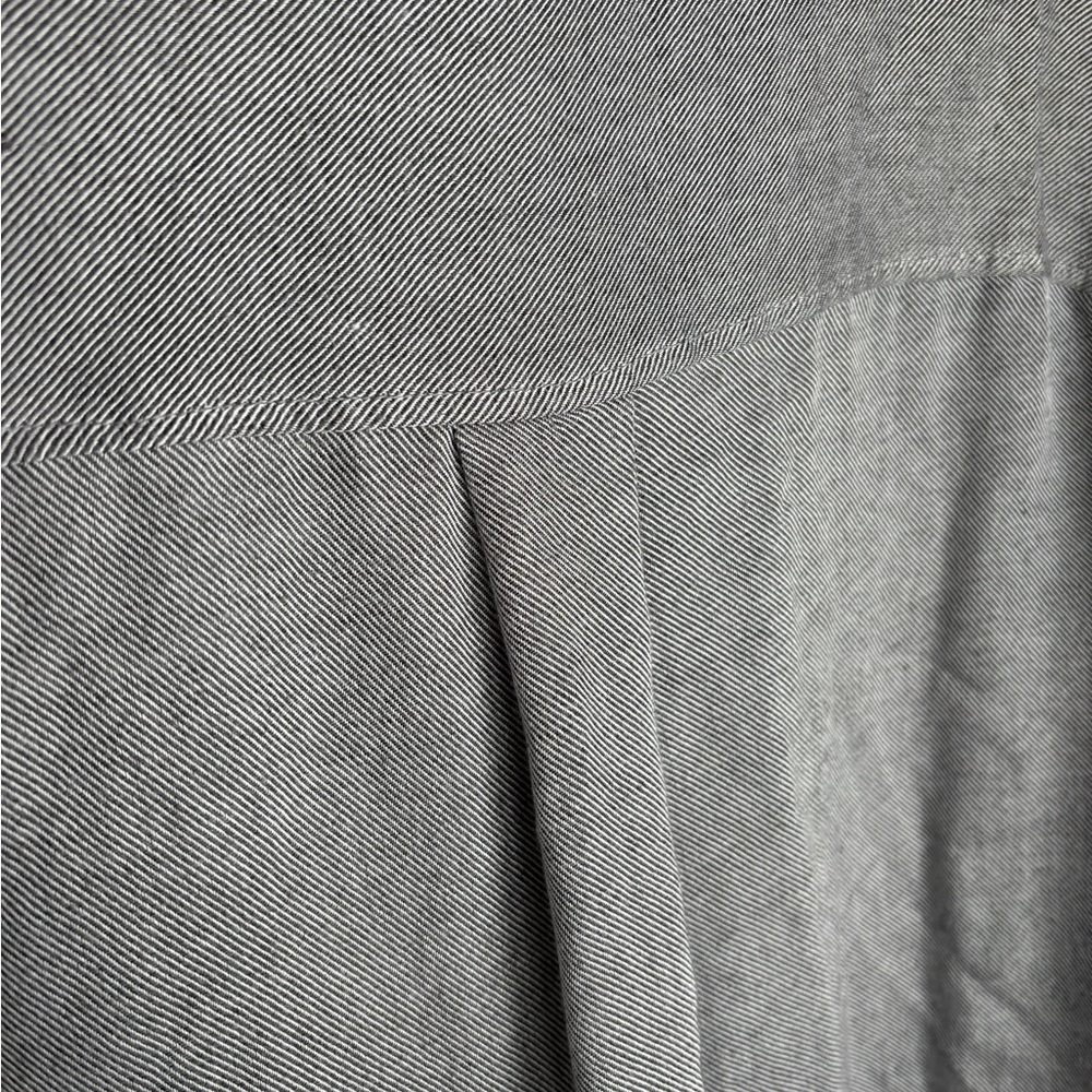 Anthropologie Jane and Delancey Charcoal Long Sleeve Tunic Blouse - Picture 5 of 5